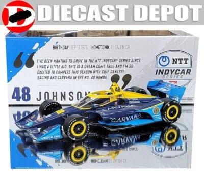 JIMMIE JOHNSON 2021 CARVANA INDY CAR 1/18