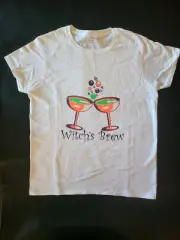 Halloween Witch's Brew Witches Night Out T-Shirt Blacklight Reactive Tee