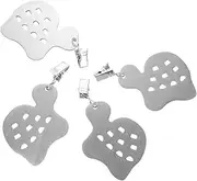 Stainless Steel Tablecloth Clips 4pcs Clip Clamp for Picnic Table Cover Easy to Install