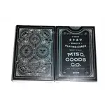 【USPCC撲克】PEDALE DESIGN MISC GOODS 平紋  V3 黑 撲克- S103049685