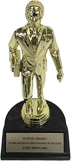 [My Party Shirt] MyPartyShirt Women's Andy Bernard Doobie Doobie Pothead Stoner Of The Year Dundie Award Trophy Office One Size Gold