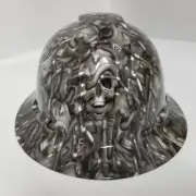 full brim hard hat custom hydro dipped SKULLS N SNAKES