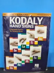 Kodaly Hand Signs 8 Poster Set For General Music Hal Leonard Curwen Kodály