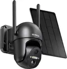 Solar Security Cameras Wireless Outdoor, 2K 360° View Battery Powered Outdoor Ca