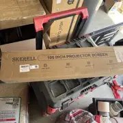 Skerell Outdoor Projector Screen Stand 100 Inch SKLI-001 Portable for Theater