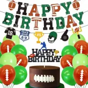 Football Birthday Party Decorations Pack for Football Touchdown Sports Theme Bir