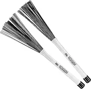 Meinl Stick & Brush Drum Sticks - Retractable Nylon Brush - 0.625 Diameter - Medium Light Weight - Drum Kit Accessories - Durable Nylon (SB304)