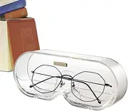 [Generic] Wall Mounted Glasses Case | Eyeglasses Display Rack Wall-Mounted | Home Decor, Accessory Organizers For Bedroom, Living Room