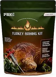 Large Turkey Brine Bags, Combo Pack - Marinade Injector - Roll cooking Twine - XL Heavy Duty Leakproof, Food grade BPA free