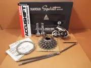 New-Old-Stock Suntour Sprint 9000 (6-Speed) Partial Drivetrain Set..Retail Boxed