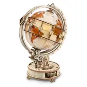 [Robotime] ROKR 3D Luminous Globe Wooden Puzzle
