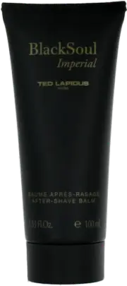 Black Soul Imperial By Ted Lapidus For Women After Shave Balm 3.33oz New