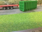 1:76 Scale Roll on Roll off Green Skip