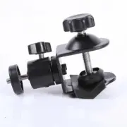 U Clip C Clamp+ 1/4" Ball Head Bracket Mount for Camera Flash Light Studio stand