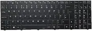 Laptop Backlit Keyboard for CLEVO X370SNV X370SNX X370SNX-G X370SNX-D X370SNW X370SNW-G United Kingdom UK Black X370SNx-G(-D) X370SNW_V-G(-D) X370 New