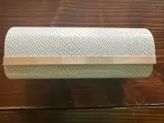 Jimmy Choo Sunglasses Eyeglasses Case Only Hardcase Cream Round Snakeskin