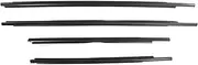 Door Seal Strip Car Side Window Sealant Strip Door Window Weatherstrip Glass Seal Moulding, for Toyota, for Yaris Sedan 2007-2016