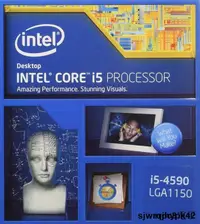 在飛比找露天拍賣優惠-特價【盒裝 三年保】Intel Core i5-4590 3