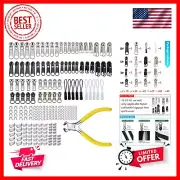 252Pcs Zipper Repair Kit, Zipper Replacement Zipper Pulls, Zipper Fix Replace...