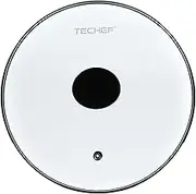 TECHEF 12 Inch Tempered Glass Lid – Lid for 12” Pans and Skillets – Steam Vent, Oven & Dishwasher Safe – Tempered Glass – Made in Korea