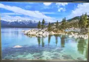 Beautiful Crystal Clear Waters Lake Tahoe Starlight 500 Pc Jigsaw Puzzle New