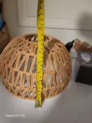 hanging lamp shade With Smart Bulb