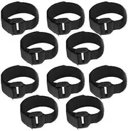 10PCS Anti Crow Collar for Roosters Cockerel No Crow Noise Neck Belt Nylon AU