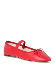 Loeffler Randall Women's Leonie Slip On Ankle Strap Flats