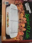 VINTAGE CorningWare SPICE OF LIFE Lasagna Pan / Open Roaster with Rack