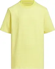 [adidas] KCE81 Short Sleeve T-Shirt, Children's Comfort Essentials Short Sleeve T-Shirt, Pure Salfa (JM4560), 110