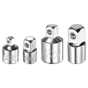 4pcs Impact Socket Adapter 1/4" 1/2" 3/8" Cr-V Steel for Impact Driver