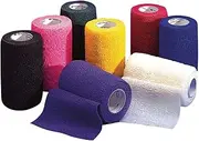 3M Vetrap Bandaging Tape Lightweight Non-Absorbent Comfortable Rolls 10cm Orange
