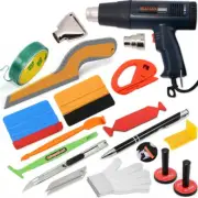 Vinyl Wrap Tools Heat Gun Kit for Car Window Tinting PPF Installing Wrap Kit Aus
