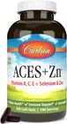 Carlson-ACES+Zn,Vitamins A, C, E + Selenium & Zinc, Thyroid Support, 360Ct