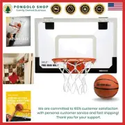 Pro Mini Indoor Basketball Hoop - Over The Door – Portable - Great for Home, ...