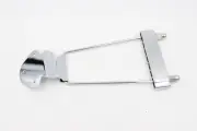 Chrome Trapeze Jazz Archtop Guitar Tailpiece - 5"