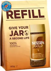 Gold Instant Coffee Refill Pouch 180G