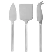 3pc Davis & Waddell Ripple Set Cheese Knives - Silver