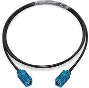 Bingfu Fakra Z Female to Female Vehicle Aerial Antenna Extension Cable 1m for Car Stereo Android Head Unit GPS Navigation FM AM Radio Sirius XM Satellite Radio 4G LTE Telematics Bluetooth Module