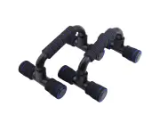 Fitness Push Up Pushup Stands Bars Sport Gym Exercise Training Chest Sponge Hand Grip Trainer for Body Building(Blue) - Blue