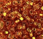 SIZE 6/0 ~ SUN S/L ~ YELLOW ~ GLASS SEED BEADS LOT ~ 28 Grams