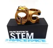RaceFace Turbine R 35 Stem - 40mm, 35 mm Clamp, +/-0, 1 1/8", Kash Money Gold