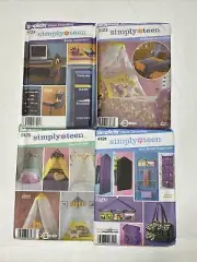 Simplicity Teen Home Decorating Sewing Patterns Lot of 4 Uncut