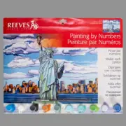Reeves Painting By Numbers Kit Statue of Liberty PL95
