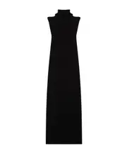 Sportmax Open Back Sleeveless Dress S,XL,XS,L,M black