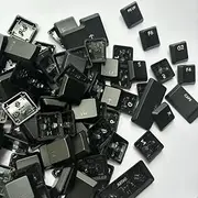 LZYDD Backlit KeyCap for Logitech G915TKL G915 G913 G815 G813 Keyboard keycaps, 111 Full Keys. Replacement Keycaps DIY Colored Keycaps (Black)