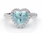Awesome White Round Cut Sapphire Princess Jewelry Solitaire Style Women Ring