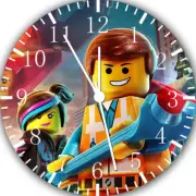 Lego Movie Frameless Borderless Wall Clock Nice For Gifts or Decor E328