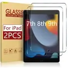 For Ipad 10.2 9th 8th 7th Generation Tempered Glass Screen Protector On Ipad 9 2
