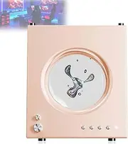 Color Ferrofluid Speaker, Ferrofluid Sound Visualizer, 30W Stereo Sound Extra Bass Portable Desktop Subwoofer with Bluetooth Durable Speakers for Outdoor Travel Home Tv Computer Office Desktop Decor.